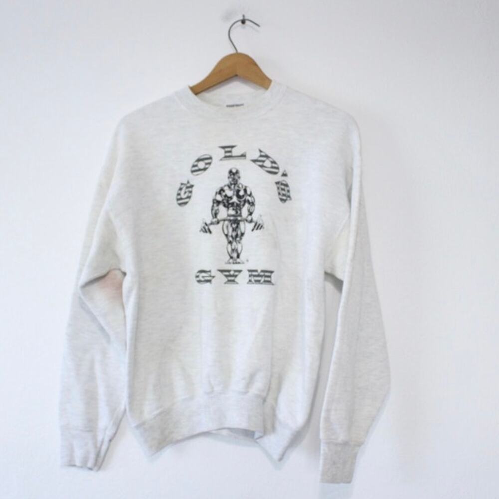 Vintage Gold's Gym Sweatshirt Medium